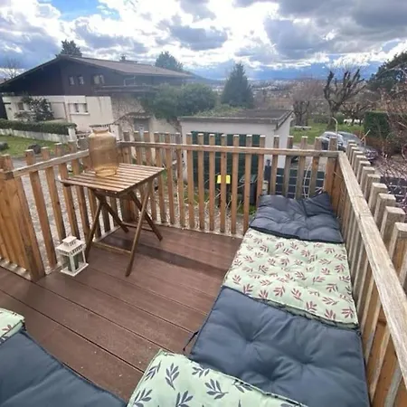 Charmante Maisonnette Avec Terrasse Et Jolie Vue - 5 Min à Pied Du
